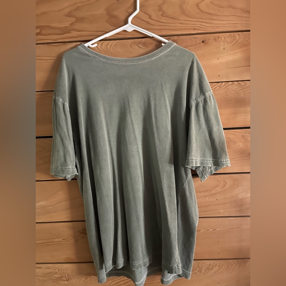 Gap oversized green tshirt